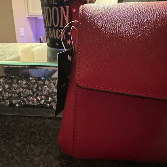 SOLD KATE SPADE ♠️ ♠️♠️ Beautiful Kate Spade in a gorgeous Candied CHERRY 🍒 R… - Picture 14 of 15